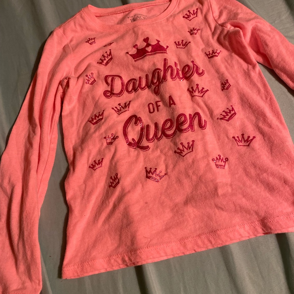 Long sleeve toddler girl shirt